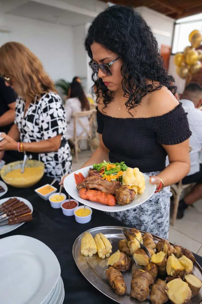 parrillada para eventos